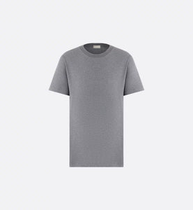 Dior Slim Fit Icons Short Sleeve  T-Shirt In Grey