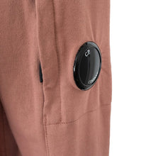 Load image into Gallery viewer, Cp Company Light Fleece Quarter Zip Lens Sweatshirt in Cedar Wood
