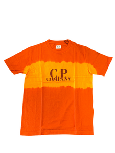 Cp Company Junior Tie Dye T-Shirt Harvest Pumpkin