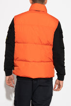 Load image into Gallery viewer, Stone Island Garment Dyed Crinkle Reps Gilet In Orange
