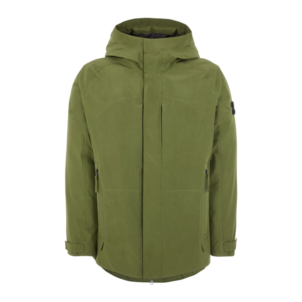 Stone Island 3L Gore-Tex Down Jacket in Olive