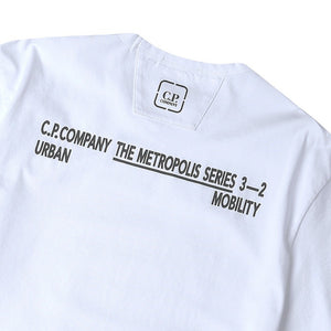 Cp Company Metropolis Series T-Shirt 204A White