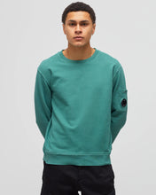 Load image into Gallery viewer, Cp Company Resist Dyed Lens Sweatshirt In Frosty Green
