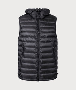 Cp Company D.D Shell Down Gilet In Black