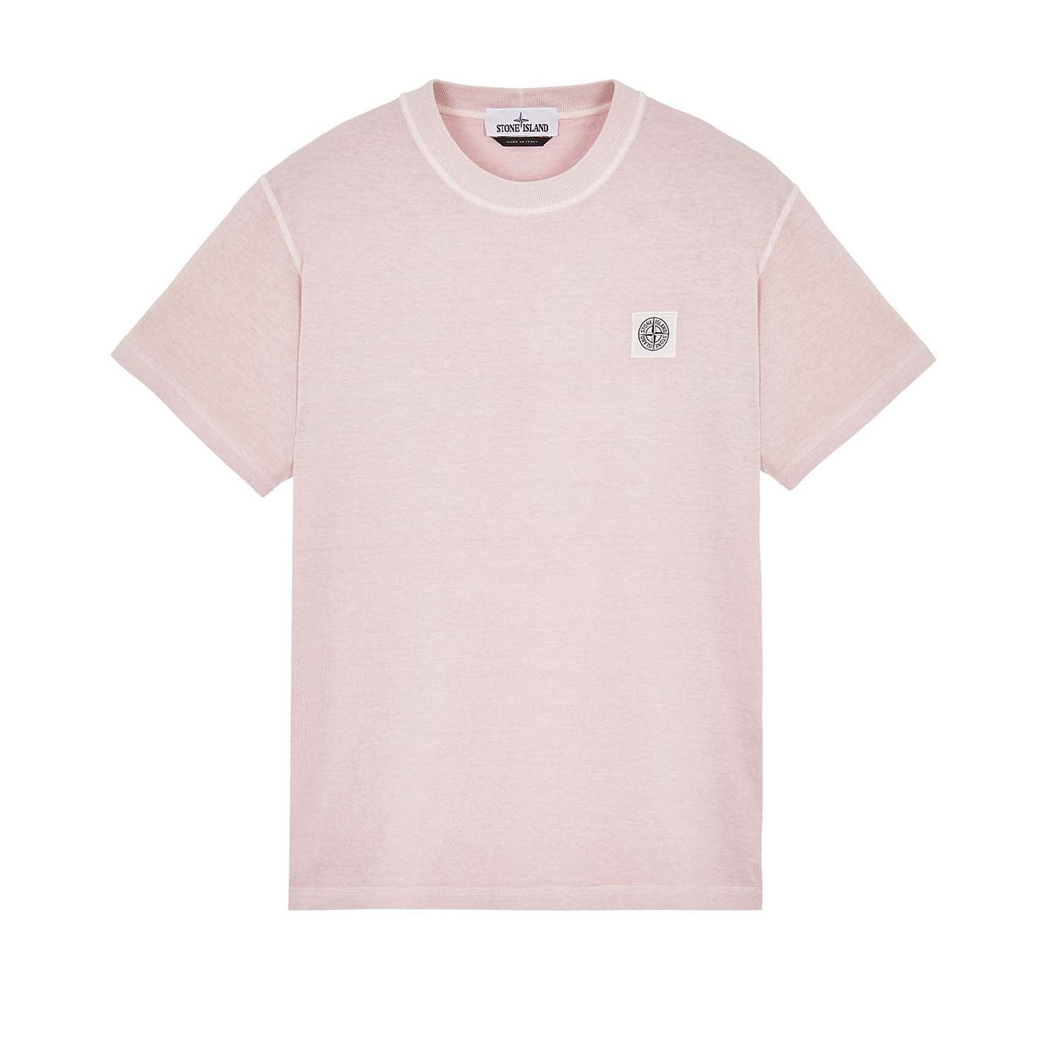 Pink stone island top hotsell