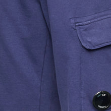 Load image into Gallery viewer, Cp Company Light Fleece Lens Shorts Medieval Blue (Pre-Order: Due Approx. 28th Feb)
