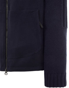 Stone Island Panno Speciale With Knit Jacket in Navy