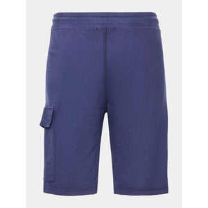 Cp Company Light Fleece Lens Shorts Medieval Blue (Pre-Order: Due Approx. 28th Feb)