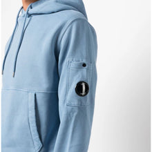 Load image into Gallery viewer, Cp Company Garment Dyed Overhead Lens Hoodie In Riviera Blue (Pre-Order: Due Approx. 28th Feb)
