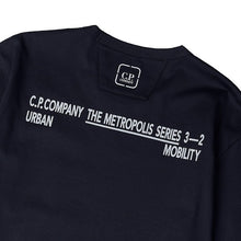 Load image into Gallery viewer, Cp Company Metropolis Series T-Shirt 204A Navy
