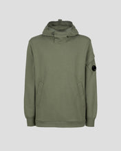 Load image into Gallery viewer, Cp Company Lens High Neck Overhead Hoodie In Thyme

