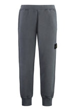 Load image into Gallery viewer, Stone Island Brushed Organic Cotton Fleece Joggers In Lead Grey
