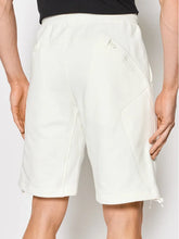 Load image into Gallery viewer, Cp Company Diagonal Raised Lens Fleece Shorts In White
