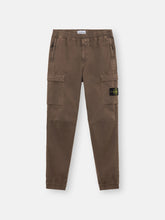 Load image into Gallery viewer, Stone Island Stretch Broken Twill Organic Cotton Old Effect Cargo Pants In Walnut Brown
