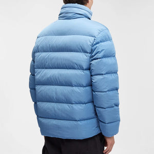 Cp Company Chrome R Padded Down Jacket in Riviera Blue