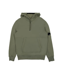 Load image into Gallery viewer, Cp Company Heavy Lens Overhead Hoodie In Bronze Green
