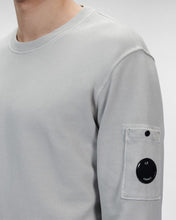 Load image into Gallery viewer, Cp Company Resist Dyed Lens Sweatshirt In Flint Grey
