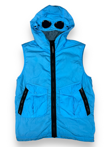 CP Company Junior CR-L Goggle Gilet in Sky Blue