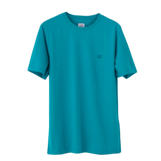 Cp Company Small Logo T-Shirt In Tile Blue