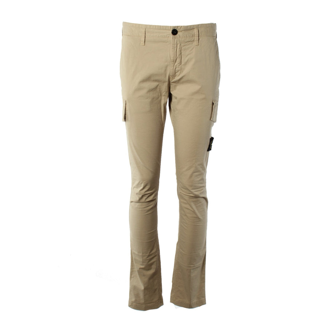 Stone Island Skinny Fit Cargo Pants Sand