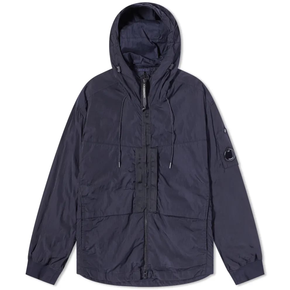 Cp Company Chrome-R Hooded Overshirt Navy