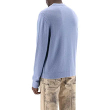 Load image into Gallery viewer, Dior Cashmere Embroidered Sweatshirt In Baby Blue
