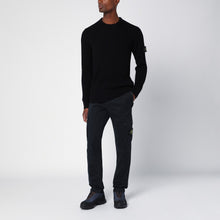 Load image into Gallery viewer, Stone Island Rws Ribbed Sweatshirt Black
