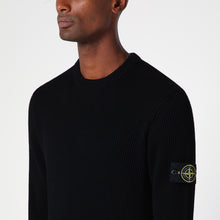 Load image into Gallery viewer, Stone Island Rws Ribbed Sweatshirt Black
