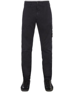 Stone Island Skinny Fit Cargo Pants Navy