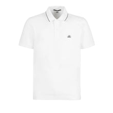 Load image into Gallery viewer, Cp Company Stretch Piquet Slim Fit Polo Shirt in White (Pre-Order: Due Approx. 28th Feb)
