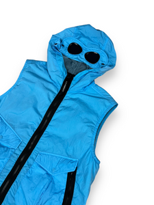 CP Company Junior CR-L Goggle Gilet in Sky Blue