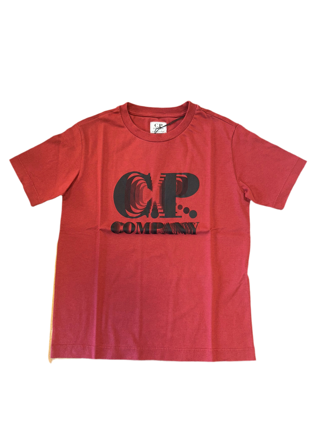 Cp Company Graphic Logo T-Shirt 065 In Red