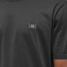 Load image into Gallery viewer, Cp Company Mercerised Cotton Patch Logo T-Shirt 352A Black
