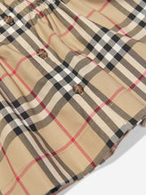 Load image into Gallery viewer, Burberry Junior Check Print Dress In Beige
