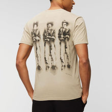 Load image into Gallery viewer, Cp Company Trio Of Silouettes T-Shirt In Beige
