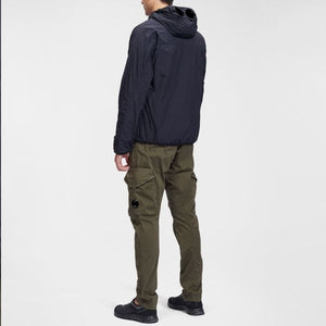 Cp Company G.D.P Polartec Goggle Jacket In Navy