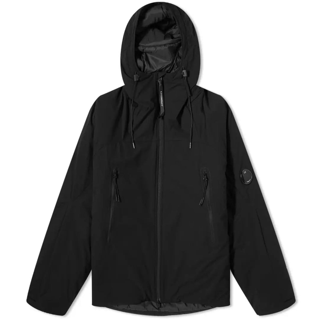 Cp Company Padded Pro-Tek Hooded Jacket in Black