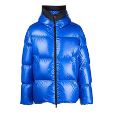 Load image into Gallery viewer, Moncler Damavand Padded Short Down Jacket in Blue
