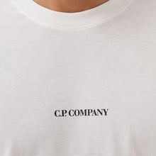 Load image into Gallery viewer, Cp Company 24/1 Jersey Logo T-Shirt In White
