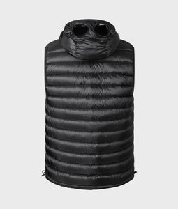 Cp Company D.D Shell Down Gilet In Black