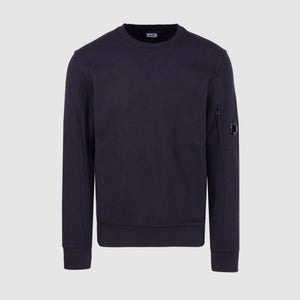 Cp Company Diagonal Raised Lens Sweatshirt in Navy (Pre-Order: Due Approx. 28th Feb)