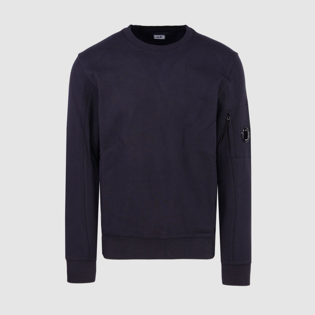 Cp Company Diagonal Raised Lens Sweatshirt in Navy (Pre-Order: Due Approx. 28th Feb)