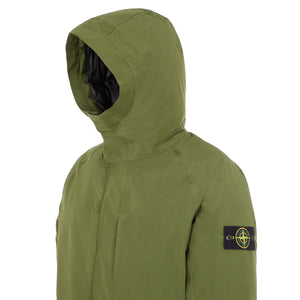 Stone Island 3L Gore-Tex Down Jacket in Olive