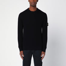 Load image into Gallery viewer, Stone Island Rws Ribbed Sweatshirt Black
