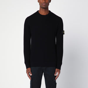 Stone Island Rws Ribbed Sweatshirt Black