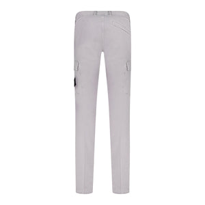 Stone Island Old Effect Skinny Fit Cargo Pants in Dust Grey