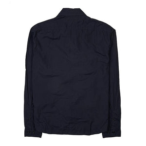 Cp Company Taylon L Chrome Lens Full Zip Shirt Navy