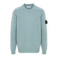 Load image into Gallery viewer, Stone Island Knit Wool Sweatshirt 508A3 Grig Verd
