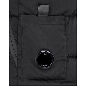 Cp Company Chrome-R Down Lens Gilet in Black