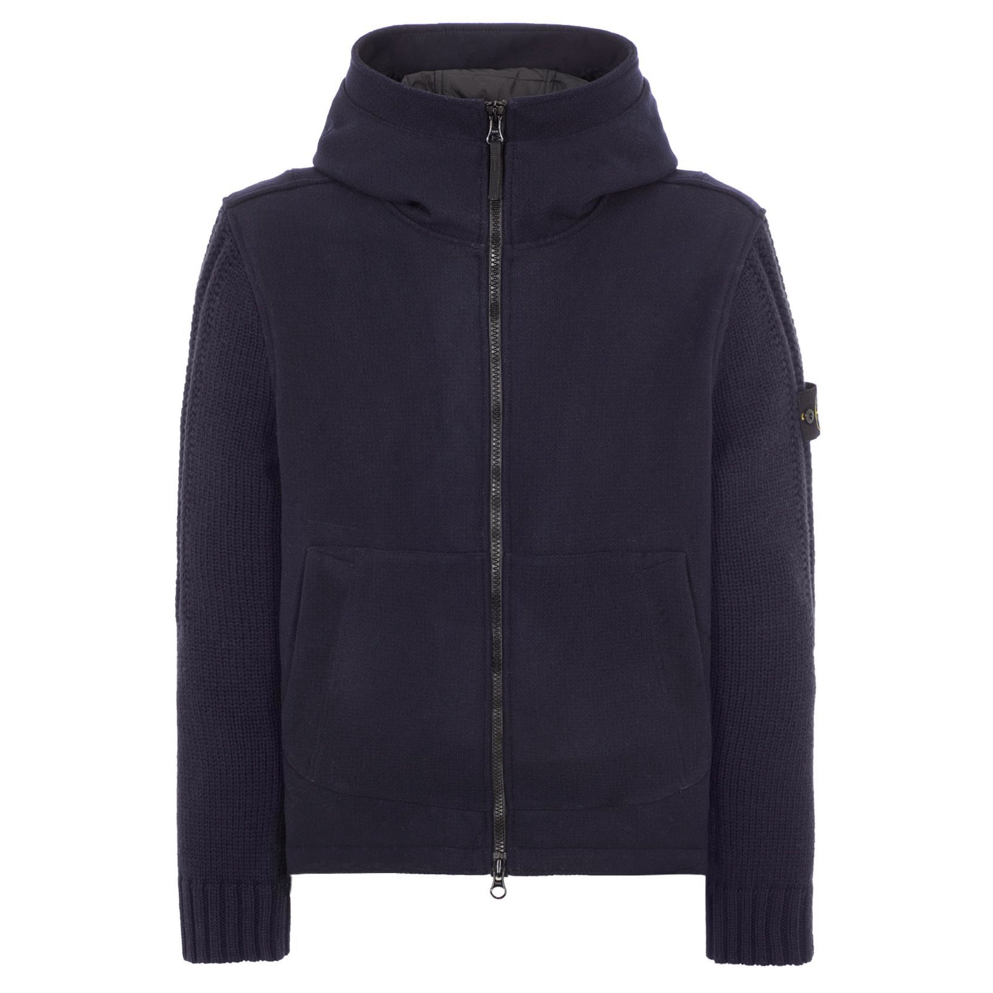 Stone Island Panno Speciale With Knit Jacket in Navy – TET Clothing